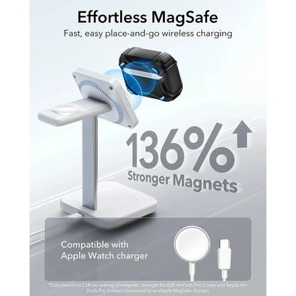 ESR Cyber FlickLock-deksel for Apple AirPods Pro 3, Svart