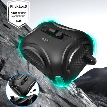 ESR Cyber-deksel for Apple AirPods Pro Series, Svart