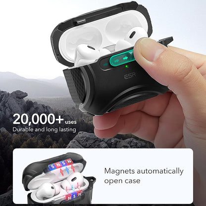 ESR Cyber-deksel for Apple AirPods Pro Series, Svart