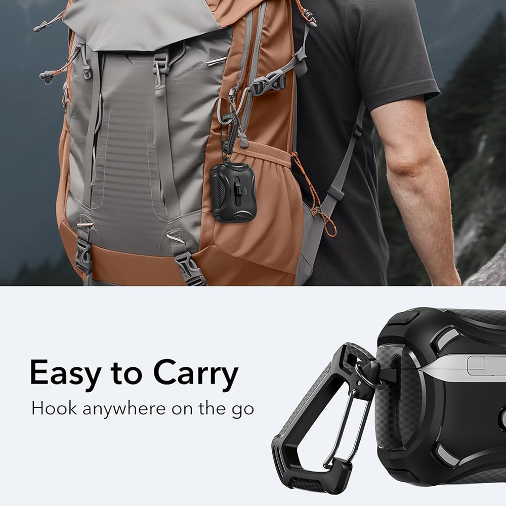 ESR Cyber-deksel for Apple AirPods Pro Series, Svart
