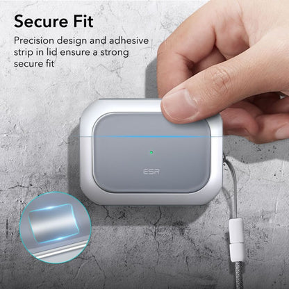 ESR Orbit Hybrid-deksel for Apple Airpods Pro 3, Hvit
