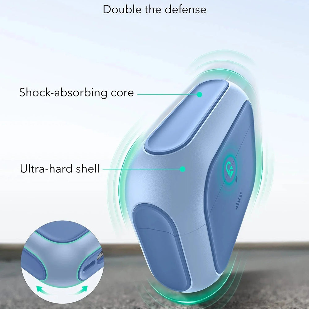 ESR Orbit Hybrid-etui for Apple AirPods Pro 3, Blå