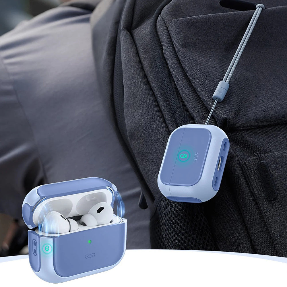 ESR Orbit Hybrid-etui for Apple AirPods Pro 3, Blå