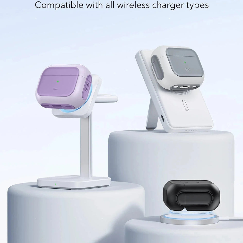 ESR Orbit Hybrid-deksel for Apple AirPods Pro 3, Lilla