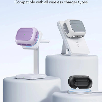 ESR Orbit Hybrid-deksel for Apple AirPods Pro 3, Lilla