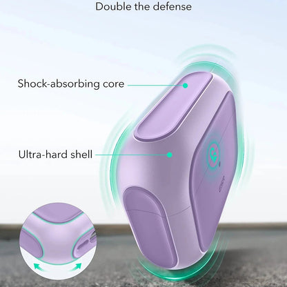 ESR Orbit Hybrid-deksel for Apple AirPods Pro 3, Lilla