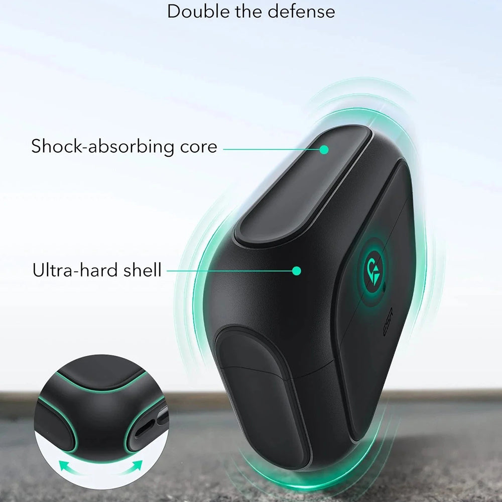 ESR Orbit Hybrid-etui for Apple AirPods Pro 3, svart