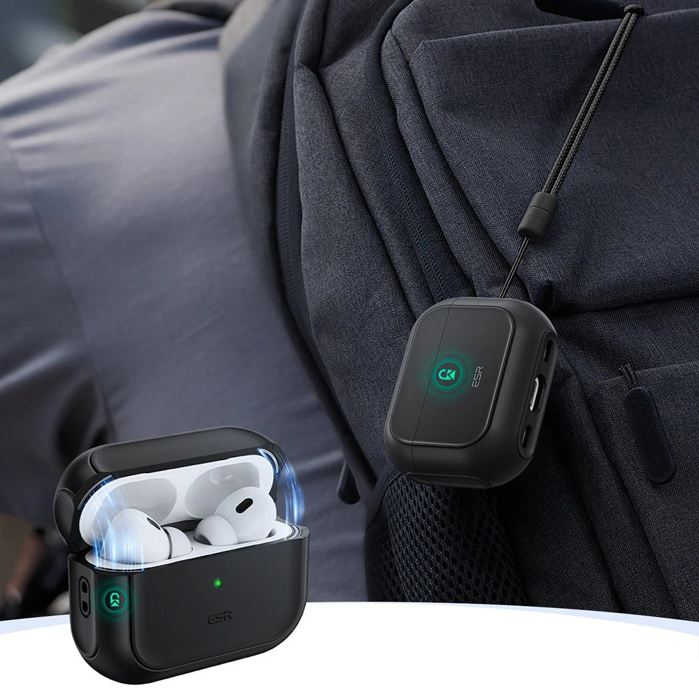 ESR Orbit Hybrid-etui for Apple AirPods Pro 3, svart