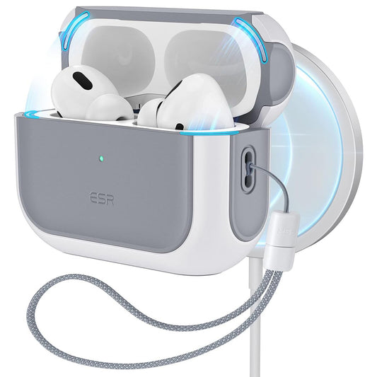 ESR Orbit Hybrid-deksel for Apple AirPods Pro Series, Hvit