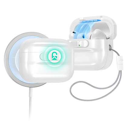 ESR Pulse Magnetic FlickLock-deksel for Apple AirPods Pro 3, Hvit