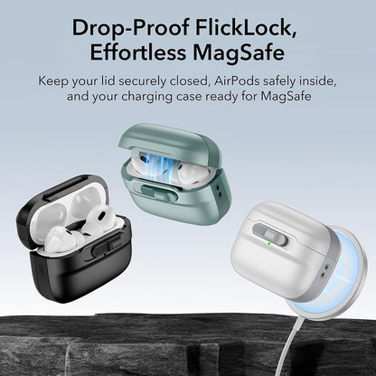 ESR Pulse-etui for Apple AirPods 4, svart