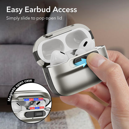 ESR Pulse deksel for Apple AirPods Pro Series, Grå