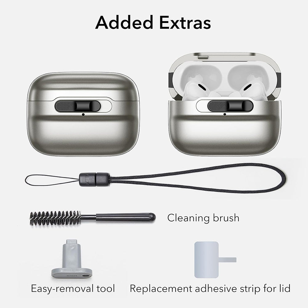 ESR Pulse deksel for Apple AirPods Pro Series, Grå