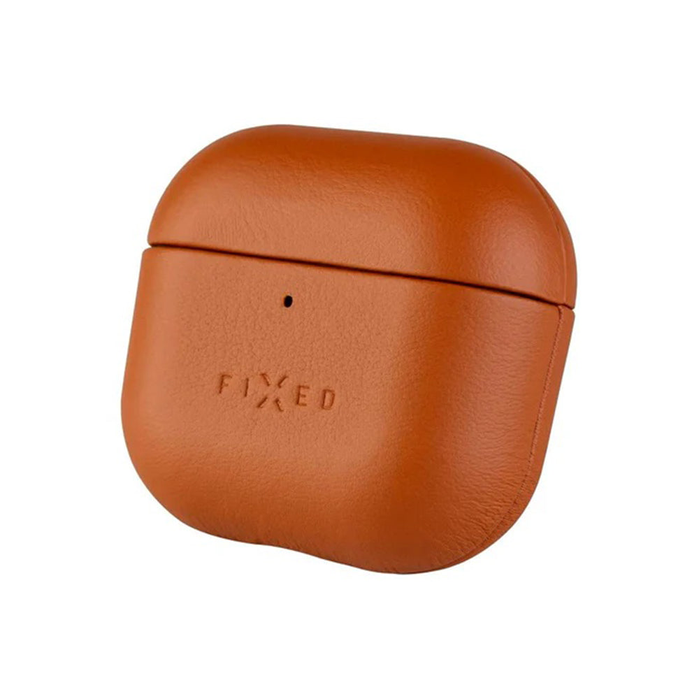Etui Fixed PodsLeather for Apple AirPods 4, Brun