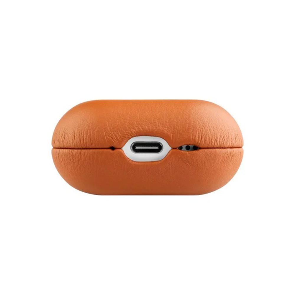 Etui Fixed PodsLeather for Apple AirPods 4, Brun