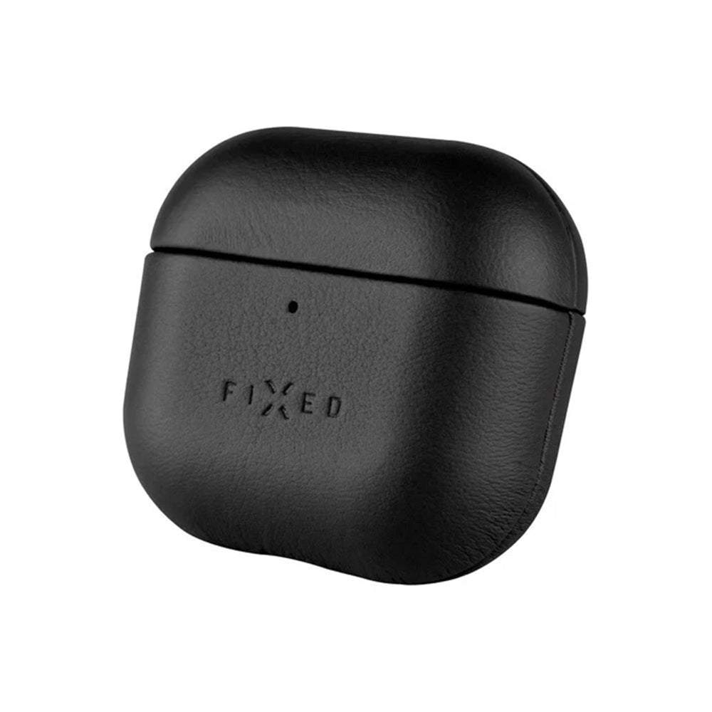 Etui Fixed PodsLeather for Apple AirPods 4, Svart