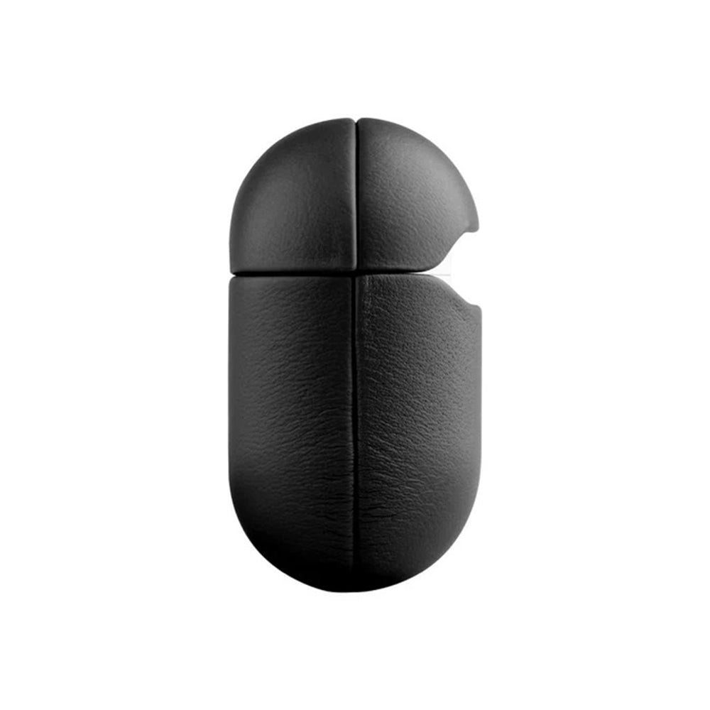 Etui Fixed PodsLeather for Apple AirPods 4, Svart