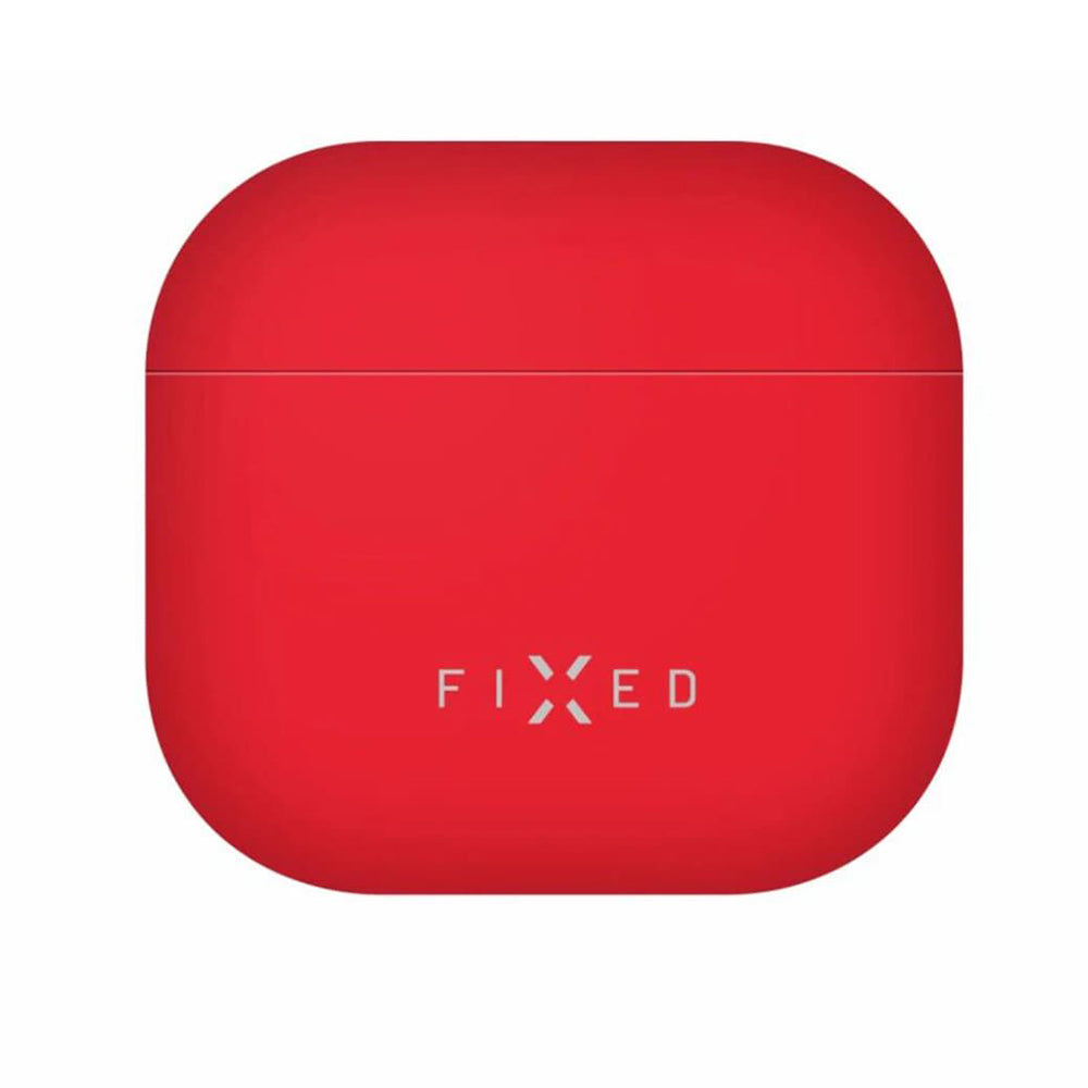 Fixed Silky deksel for Apple AirPods 4, Rød