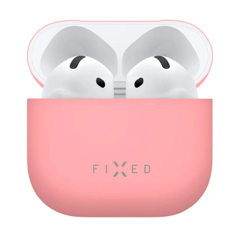 Fixed Silky-deksel for Apple AirPods 4, Rosa
