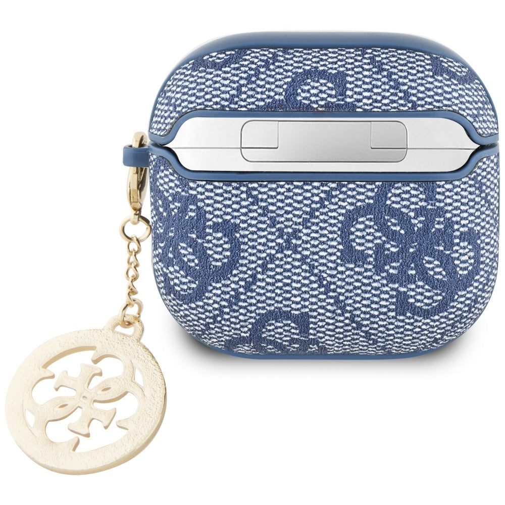 Guess 4G Strass Charm deksel for Apple AirPods 4, Blå