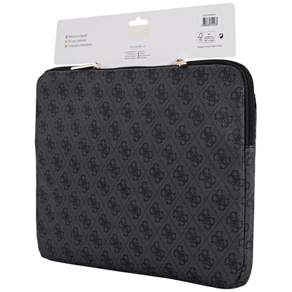 Guess 4G Triangle Logo Laptopveske for 14-tommers, Svart