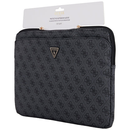 Guess 4G Triangle Logo Laptopveske for 14-tommers, Svart