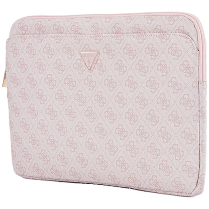 Guess 4G Triangle Logo etui for 14-tommers laptop, Rosa
