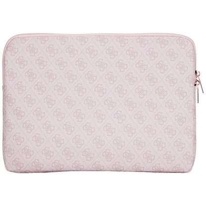 Guess 4G Triangle Logo etui for 14-tommers laptop, Rosa