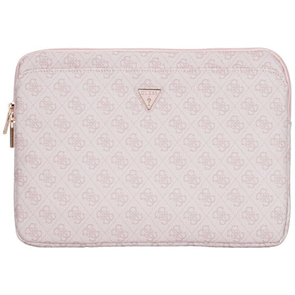 Guess 4G Triangle Logo etui for 14-tommers laptop, Rosa