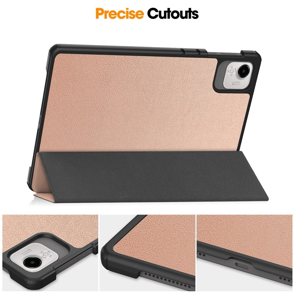 Deksel for Honor Pad X9a / X9 / X8 Pro, Techsuit, FoldPro, Rosa Gull