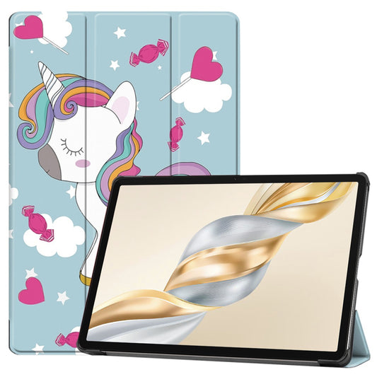 Deksel til Honor Pad X9a / X9 / X8 Pro, Techsuit, FoldPro Unicorn, Flerfarget