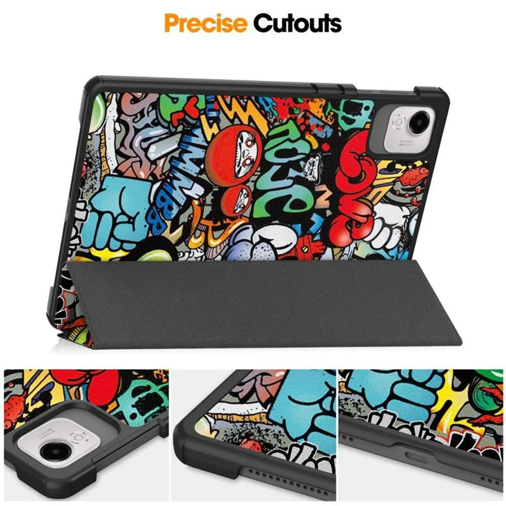 Deksel for Honor Pad X9a / X9 / X8 Pro, Techsuit, FoldPro Urban Vibe, Flerfarget