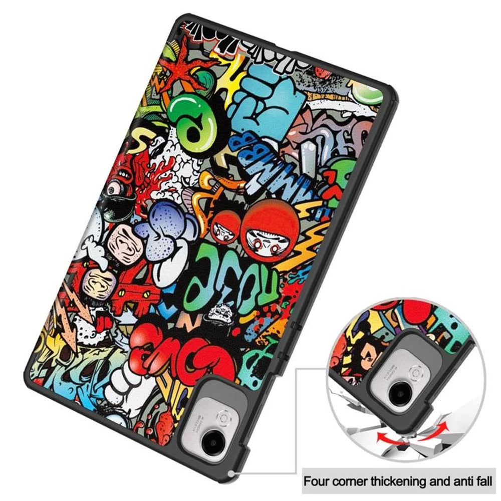 Deksel for Honor Pad X9a / X9 / X8 Pro, Techsuit, FoldPro Urban Vibe, Flerfarget