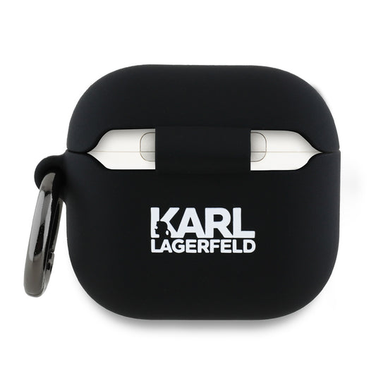 Karl Lagerfeld 3D Choupette's Head deksel for Apple AirPods 4, Svart