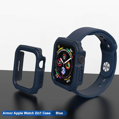 Lito Armor 360 deksel for Apple Watch 38mm Series, blå