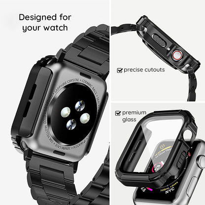 Lito Armor 360 deksel for Apple Watch 38mm Series, blå