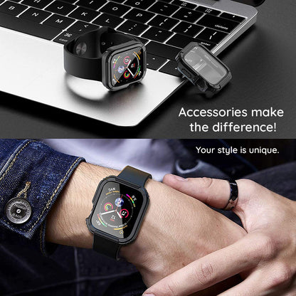 Lito Armor 360 deksel for Apple Watch 38mm Series, blå