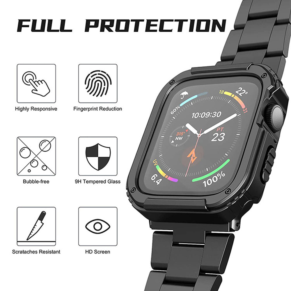 Lito Armor 360 deksel for Apple Watch 38mm Series, grønn