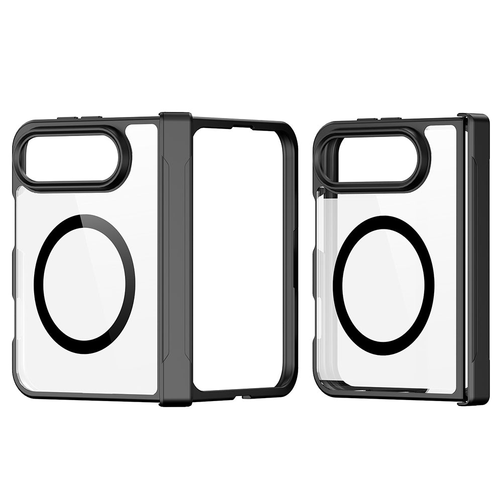 MagSafe-deksel med hengselbeskyttelse til Apple iPhone Duo, DUX DUCIS, Aimo, svart