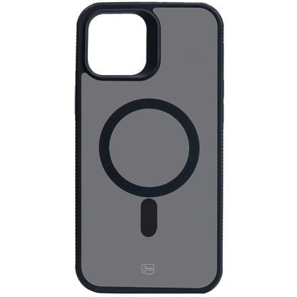 MagSafe-etui for Apple iPhone 12 / 12 Pro, 3MK, Smoke MagCase, svart 