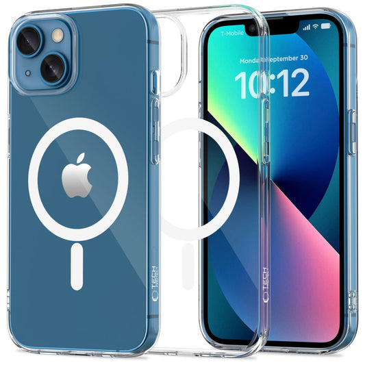 MagSafe-deksel for Apple iPhone 13 mini, Tech-Protect, Flexair, Gjennomsiktig