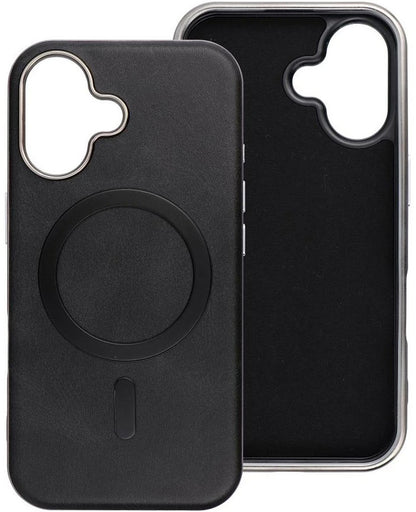 MagSafe-deksel for Apple iPhone 16 Pro, OEM, Gentleman Mag, svart