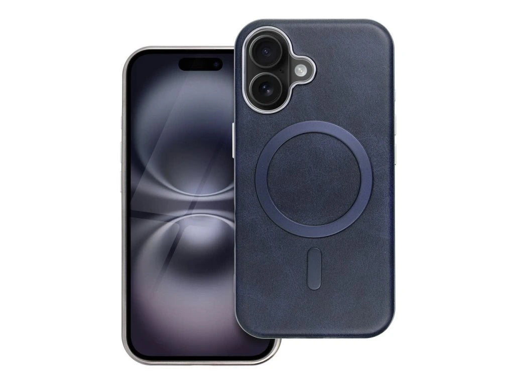 MagSafe-deksel for Apple iPhone 14 Pro, OEM, Gentleman Mag, Marineblå