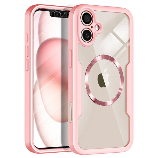 MagSafe-deksel for Apple iPhone 17, Techsuit, ColorVerse 360, Rosa