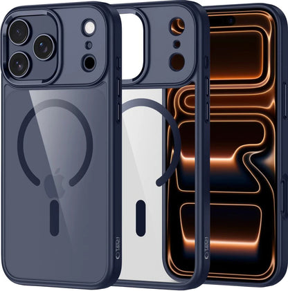 MagSafe-deksel for Apple iPhone 17 Pro, Tech-Protect, Magmat, Marineblå