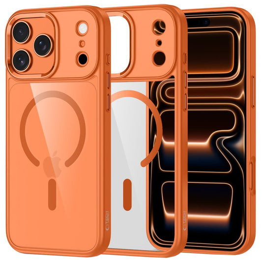 MagSafe-deksel for Apple iPhone 17 Pro, Tech-Protect, Magmat, Oransje