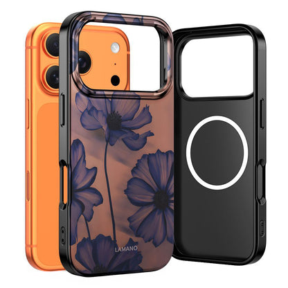 MagSafe-deksel for Apple iPhone 17 Pro Max, Tech-Protect, Lamano Velvet Night, Svart