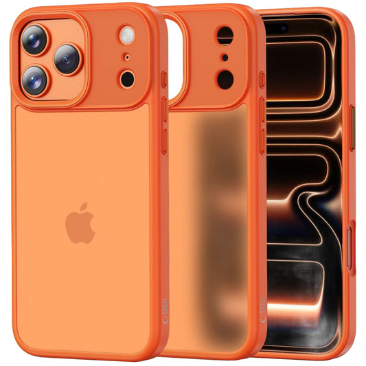 Deksel for Apple iPhone 17 Pro, Tech-Protect, Magmat, Matt Oransje