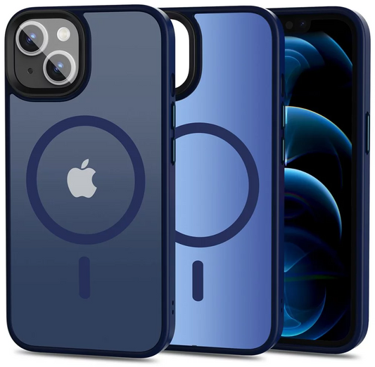 MagSafe-deksel for Apple iPhone 13, Tech-Protect, Magmat, Marineblå