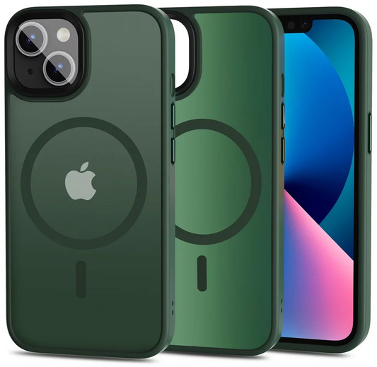 MagSafe-deksel for Apple iPhone 13, Tech-Protect, Magmat, Grønn